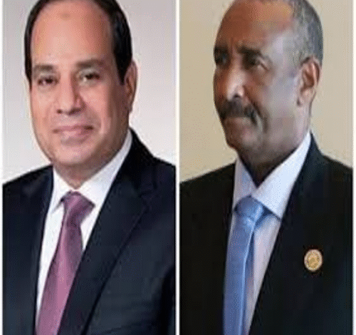 البرهان ــــــ السيسي