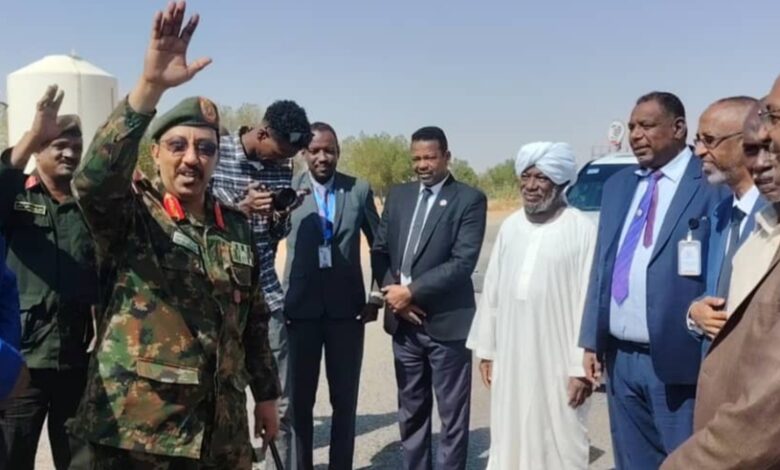 وفد بنك النيل _ الشمالية
