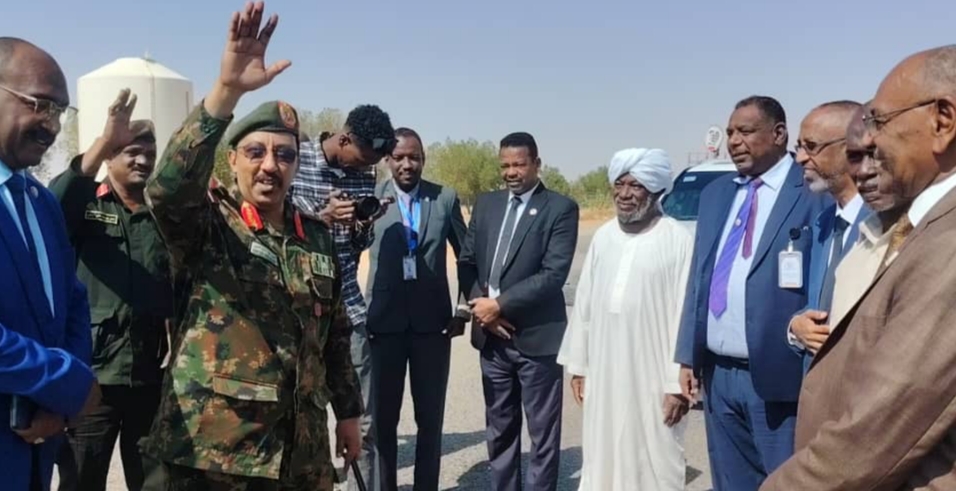 وفد بنك النيل _ الشمالية