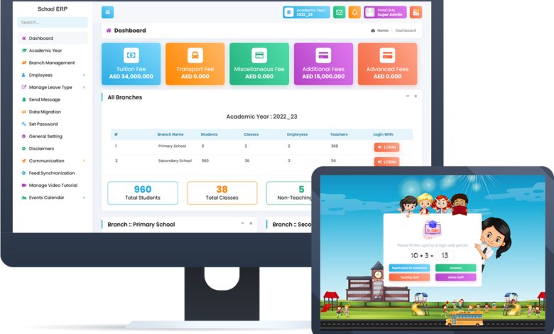 أنظمة إدارة المدارس الشاملة (School ERP): البوابة نحو تعليم ذكي وفعال