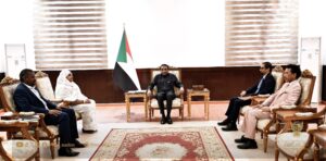 رئيس الوزراء وزامة الجنية السوداني 